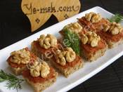 Kahvaltılık Acılı Kanepeler